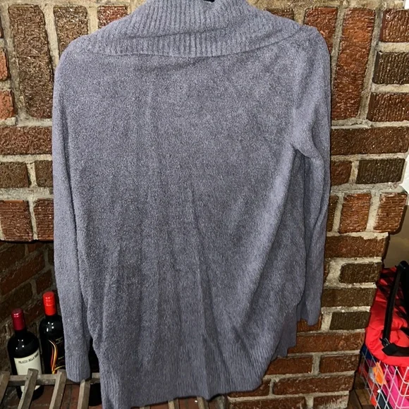 Barefoot Dreams Slate Blue Women's Cardigan - Picture 6 of 6